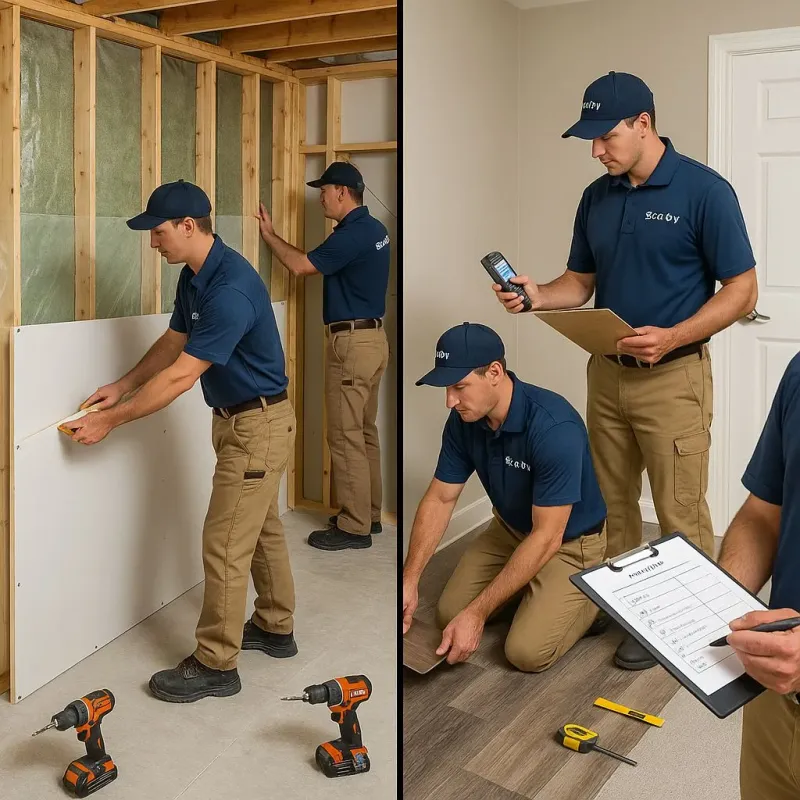 Repairs and Reconstruction process in New Canaan, CT